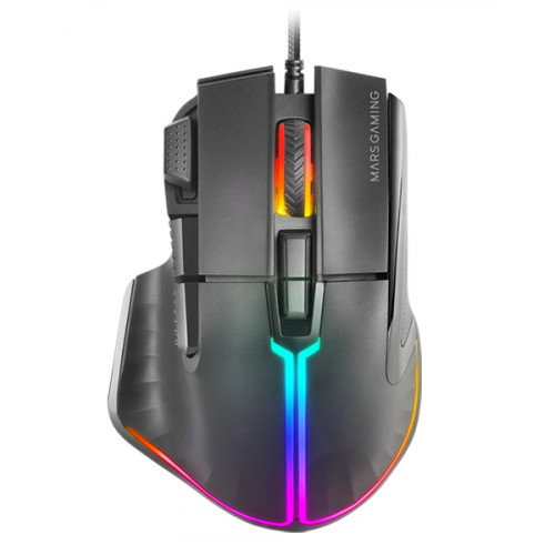Ratón Mars Gaming Óptico RGB USB...