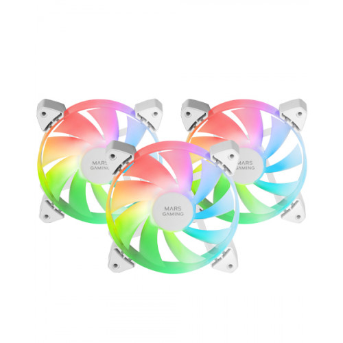 Ventilador Mars Gaming ARGB 12x12cm...