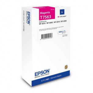 Tinta Epson T7563 Magenta...