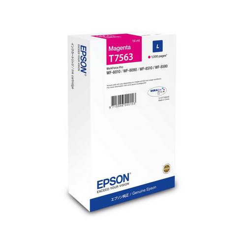 Tinta Epson T7563 Magenta 14ml 1500...