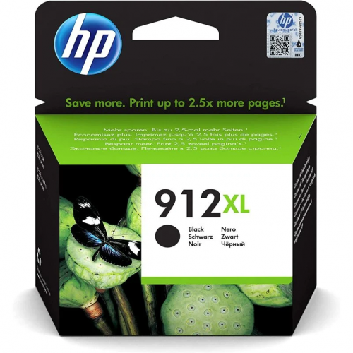 Tinta HP 912XL Negro 8.5ml 720...