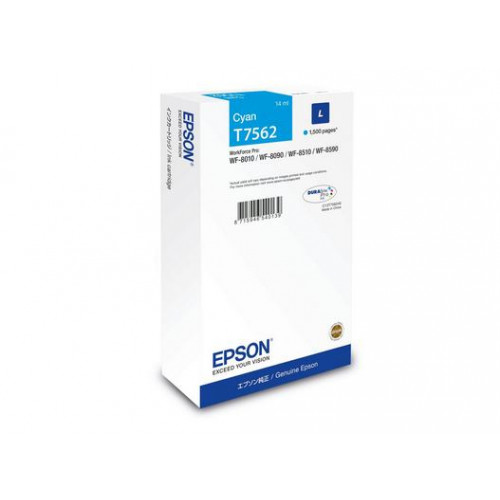 Tinta Epson T7562 Cian 14ml 1500...