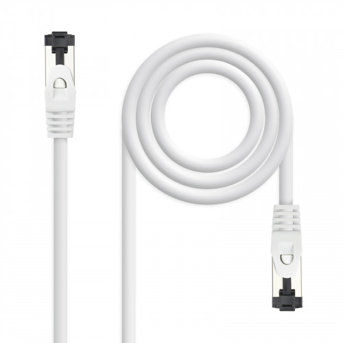 Nanocable Cat.8.1 SSTP 30cm Blanco...