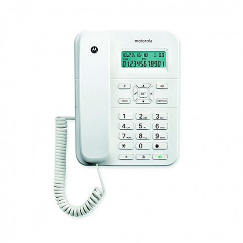 Teléfono Fijo Motorola CT202 Blanco...