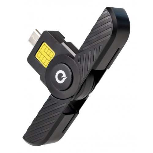 Lector TooQ DNIe USB-C 2.0 Negro...