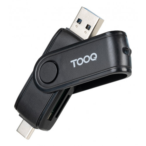 Lector de Tarjetas TooQ USB-A USB-C...