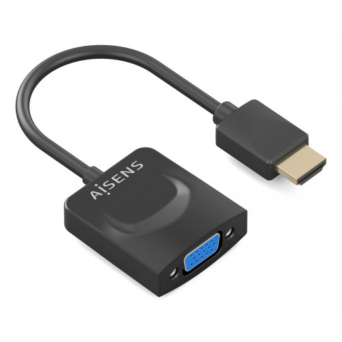 Conversor AISENS HDMI/M a SVGA/H 15cm...