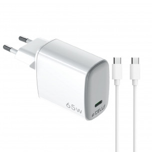 Cargador CELLY USB-C 65W +...