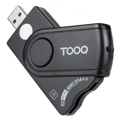 Lector TooQ DNIe TF/SD USB-A 2.0...