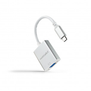 Nanocable USB-C/M a VGA/H...