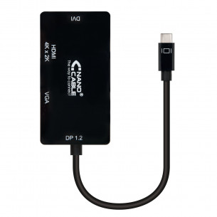 Nanocable USB-C/M a...