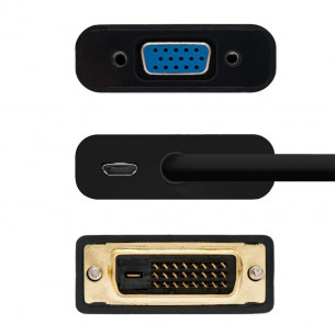 Nanocable DVI/M a VGA/H... 2