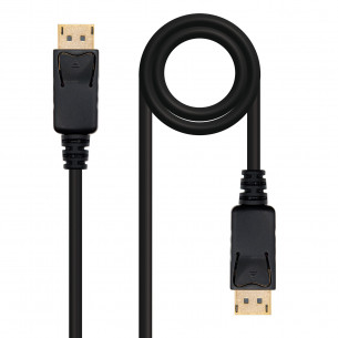 Nanocable DP/M a DP/M 5m Negro
