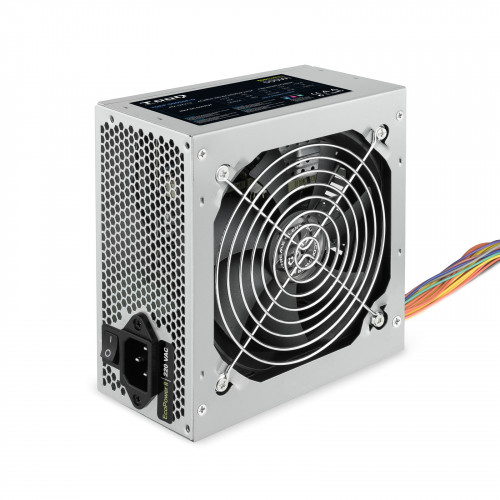Fuente TooQ EP-II ATX 500W OEM Plata...