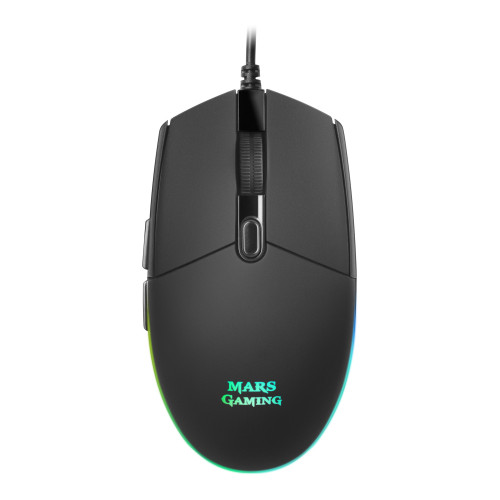 Ratón Mars Gaming Óptico RGB USB-A...