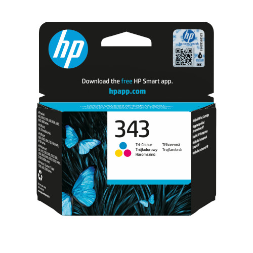 Tinta HP 343 Tricolor 330 páginas...