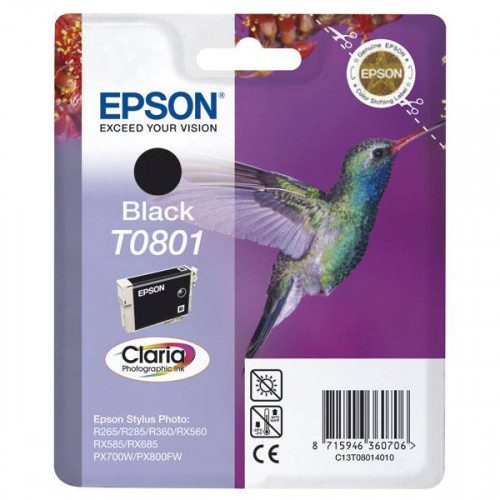 Tinta Epson T0801 Negro Photo 7.4ml...