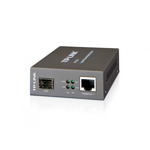 Convertidor de Medios TP-Link Gigabit...