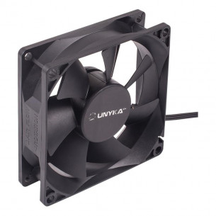 Ventilador UNYKA 80mm Negro 2