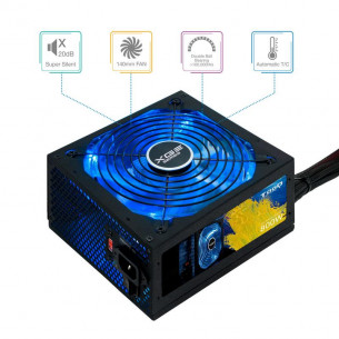 Fuente Gaming TooQ 800W ATX... 2