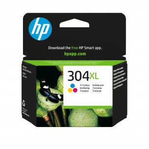 Tinta HP 304XL Tricolor 7ml...