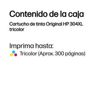 Tinta HP 304XL Tricolor 7ml... 2