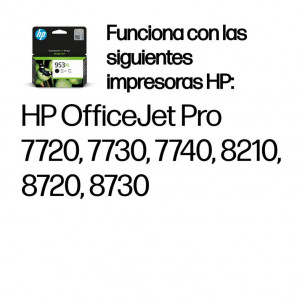 Tinta HP 953XL Negro 42.5ml... 2
