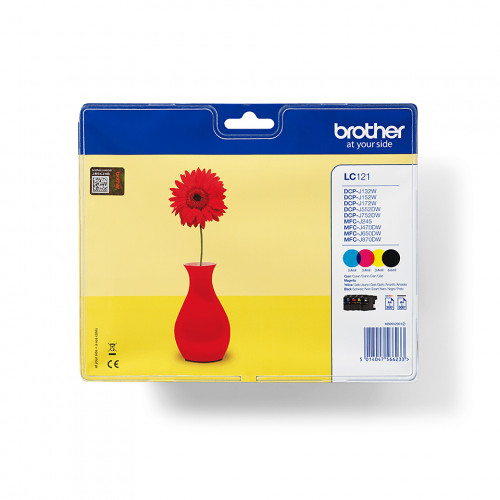 Tinta BROTHER Pack Negro/Tricolor...