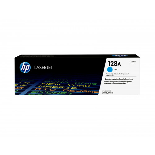 Toner HP LaserJet Pro 128A Cian 1300...