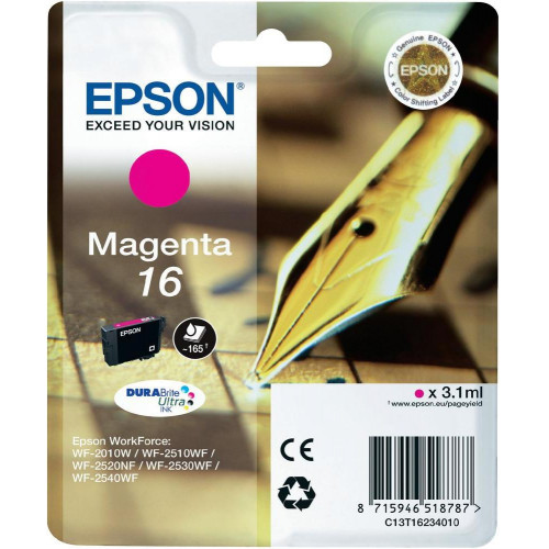 Tinta Epson 16 T1623 Magenta 3.1ml...