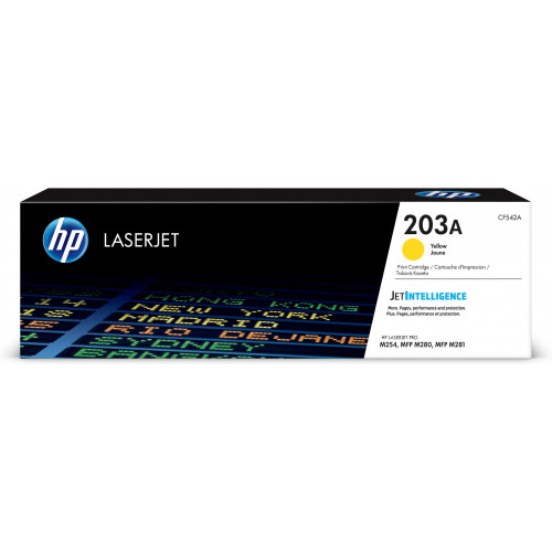 Toner HP LaserJet Pro 203A Amarillo...