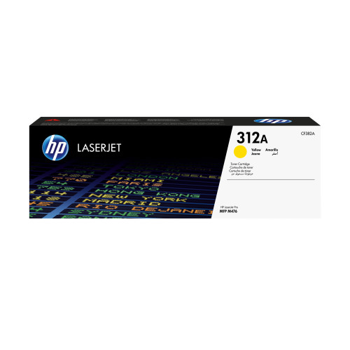 Toner HP LaserJet Pro 312A Amarillo...