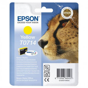 Tinta Epson T0714 Amarillo...
