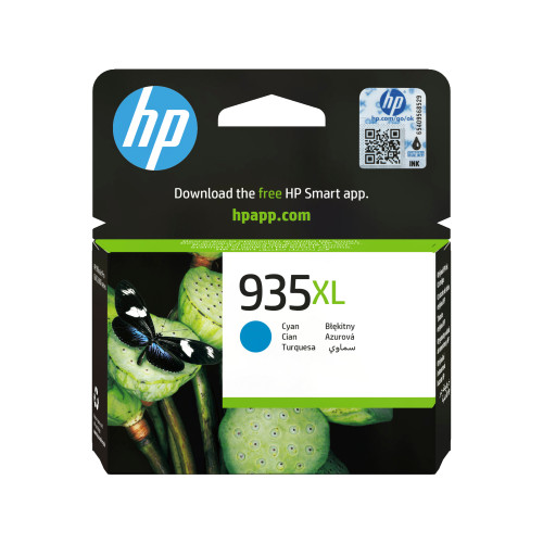 Tinta HP 935XL Cian 9.5ml 825 páginas...
