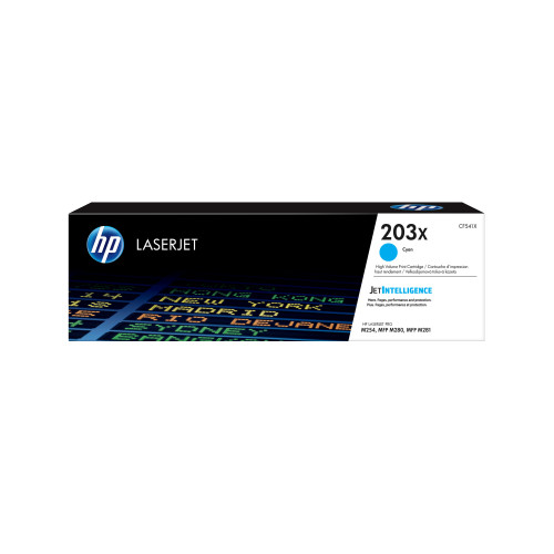 Toner HP LaserJet Pro 203X Cian 2500...