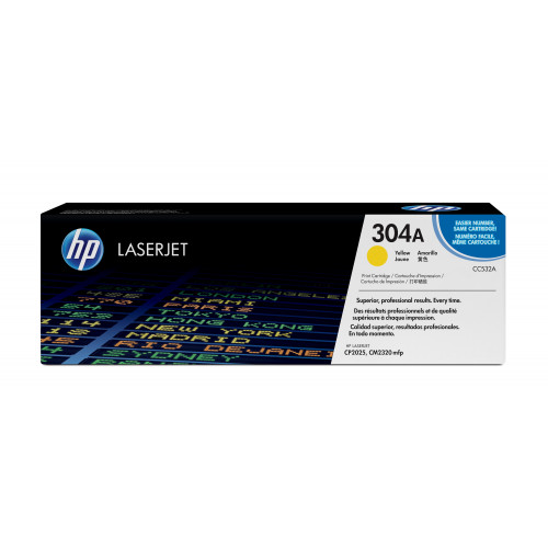 Toner HP LaserJet 304A Amarillo 2800...