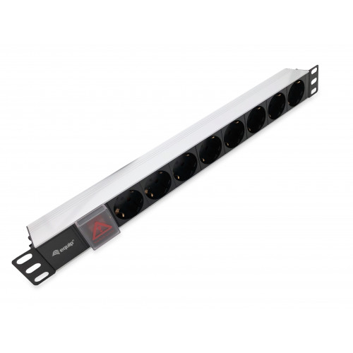 Regleta EQUIP 8xSchuko Interruptor...