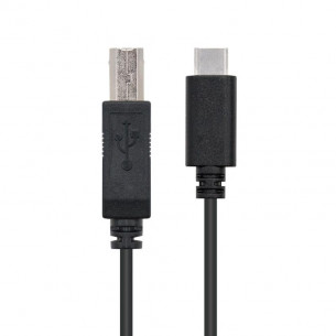 Nanocable USB-B/M a USB-C/M... 2