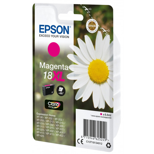Tinta Epson 18XL T1813 Magenta 6.6ml...