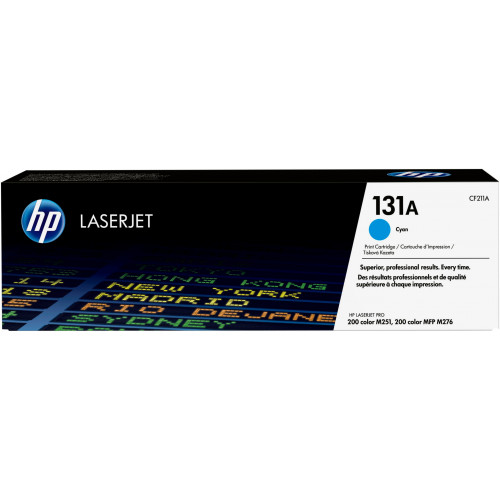 Toner HP LaserJet Pro Cian 131A 1800...