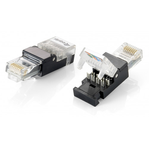 Conector EQUIP RJ45 Cat.6 Kit 2 Unidades