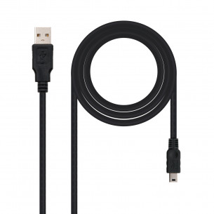 Nanocable USB-A/M a Mini...