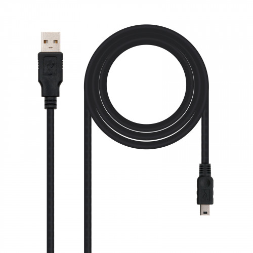 Nanocable USB-A/M a Mini USB-B/M 1.8m...