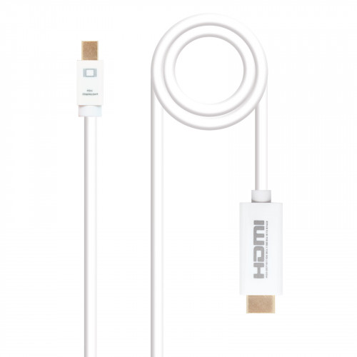 Nanocable Mini DP/M a HDMI/M 2m...