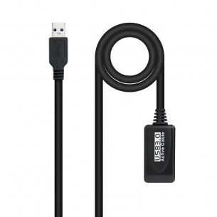 Nanocable USB-A/M a USB-A/H...