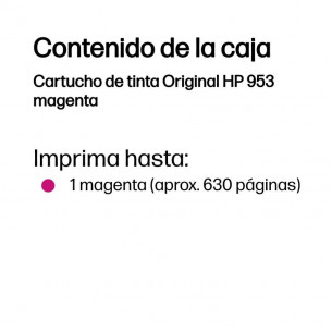 Tinta HP 953 Magenta 9ml... 2