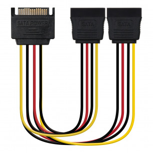 Nanocable SATA/M a 2xSATA/H...