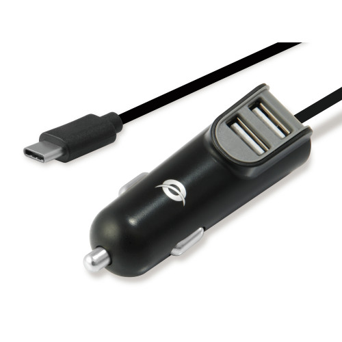 Cargador CONCEPTRONIC Coche 2xUSB-A...