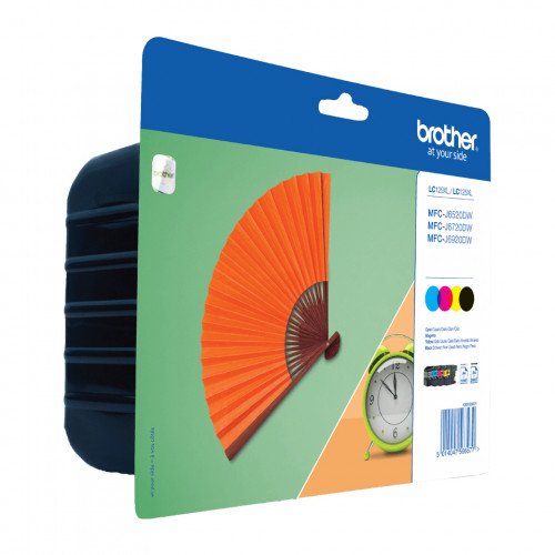 Tinta BROTHER XL Pack Negro/Tricolor...