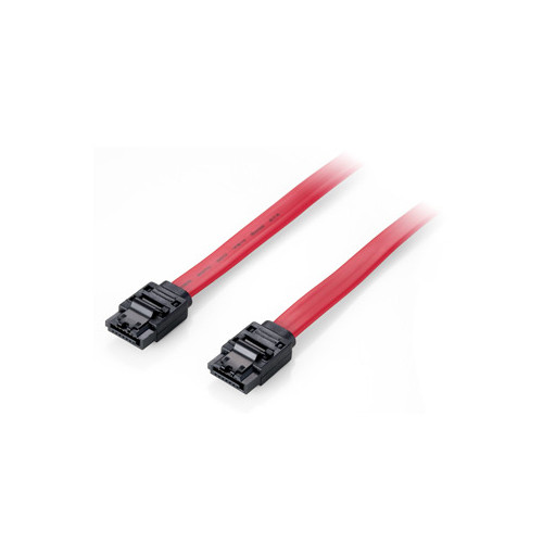 Cable EQUIP SATA3/M 0.5m Negro/Rojo...